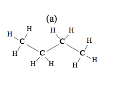 Structure of Butane