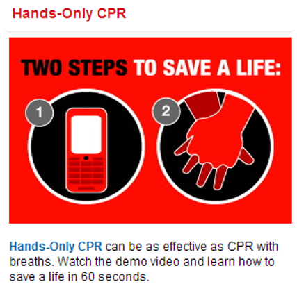 CPR instruction study illustration